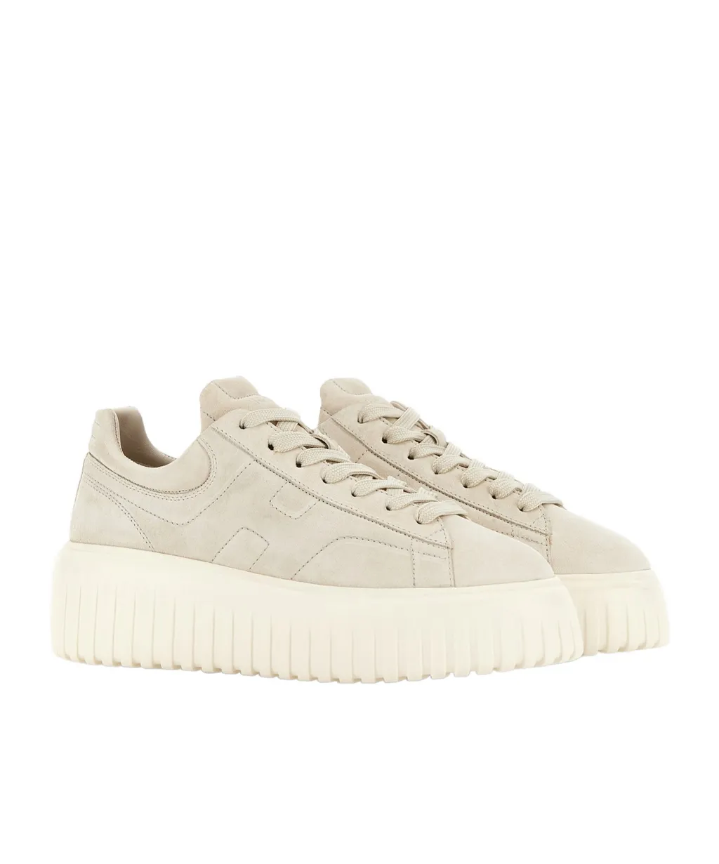 H-Stripe Panelled Sneakers