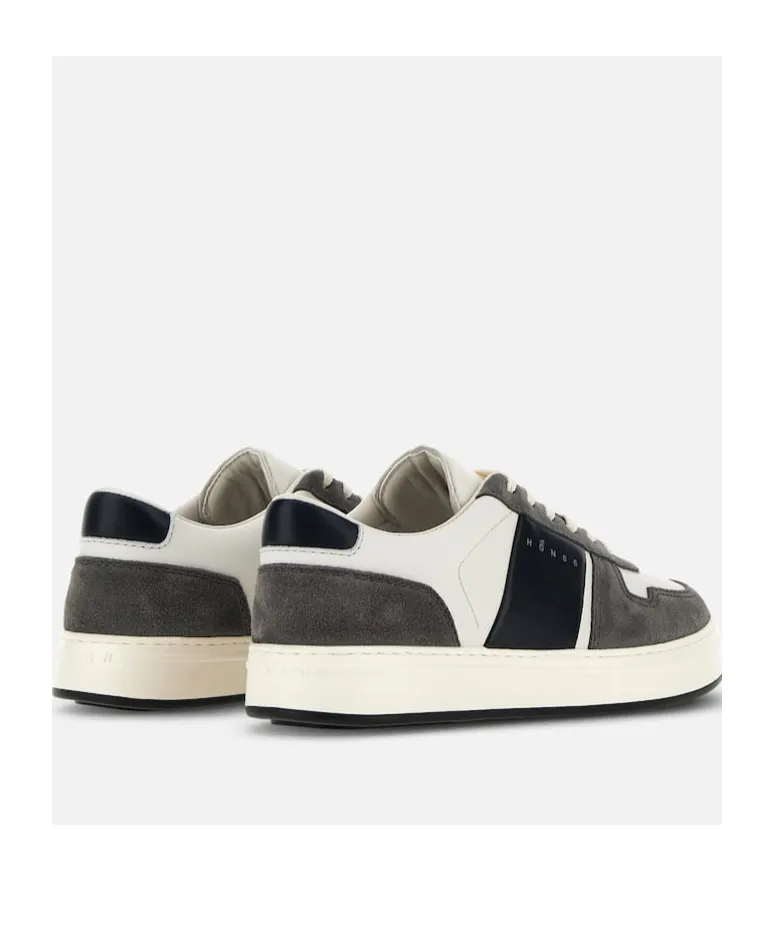 H-Tv Logo Printed Panelled Sneakers