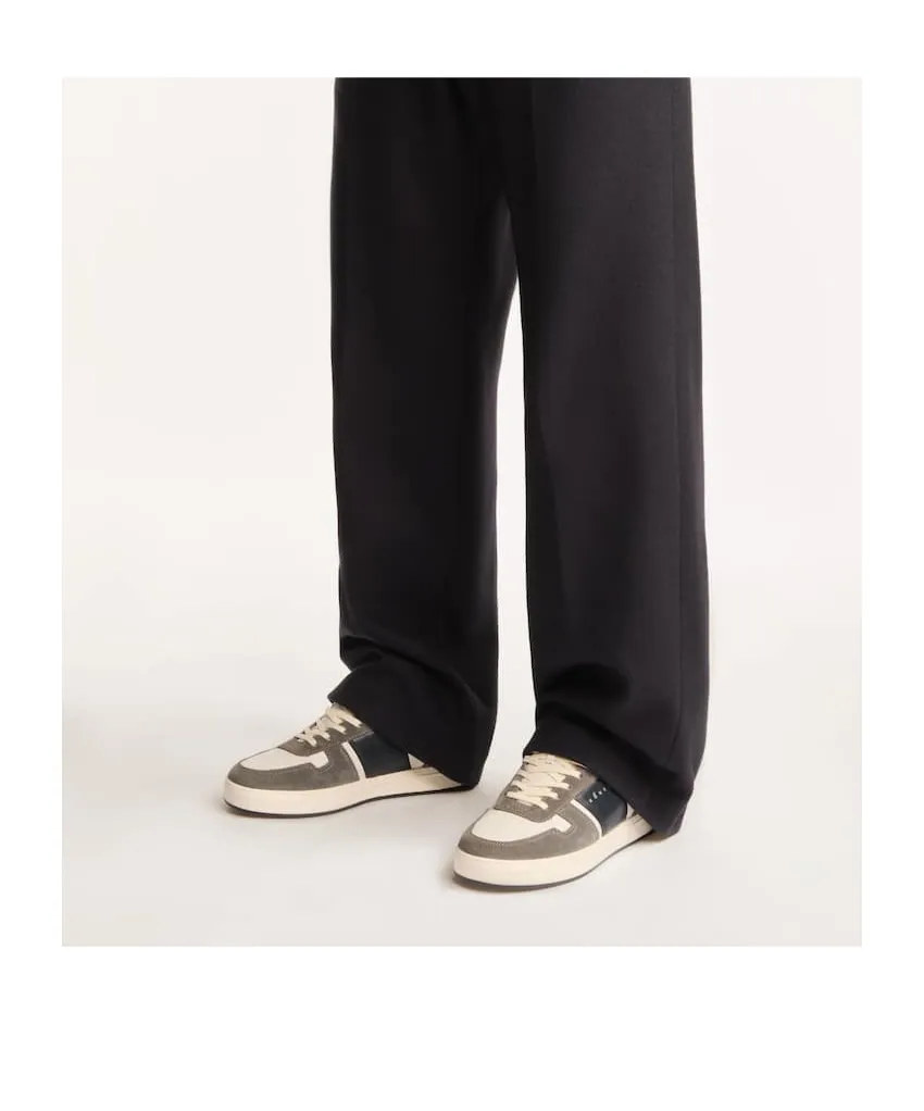 H-Tv Logo Printed Panelled Sneakers