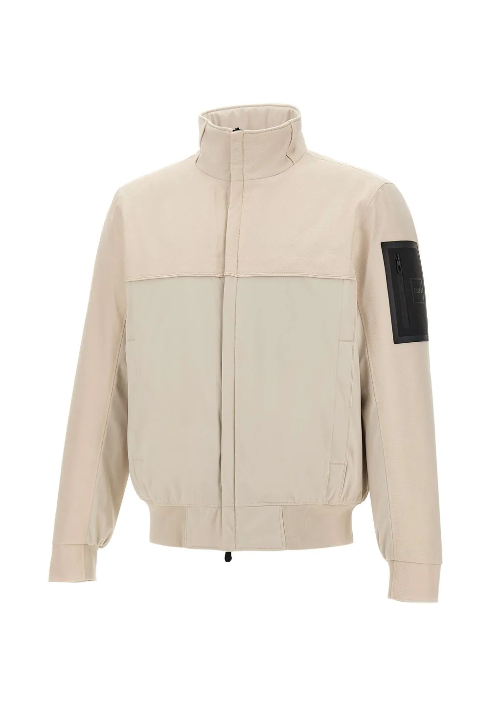 High Neck Panelled Jacket
