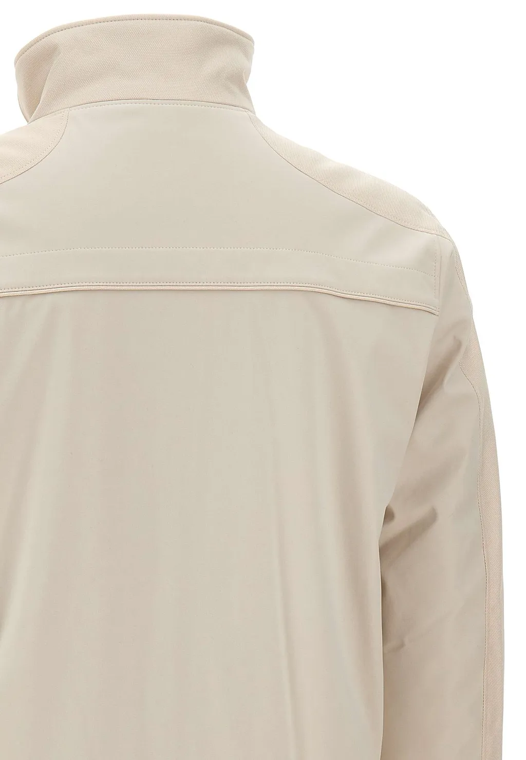 High Neck Panelled Jacket