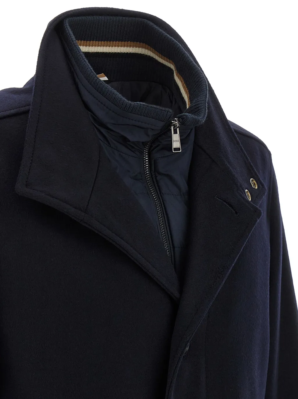 Button-Up Relaxed-Fit Coat
