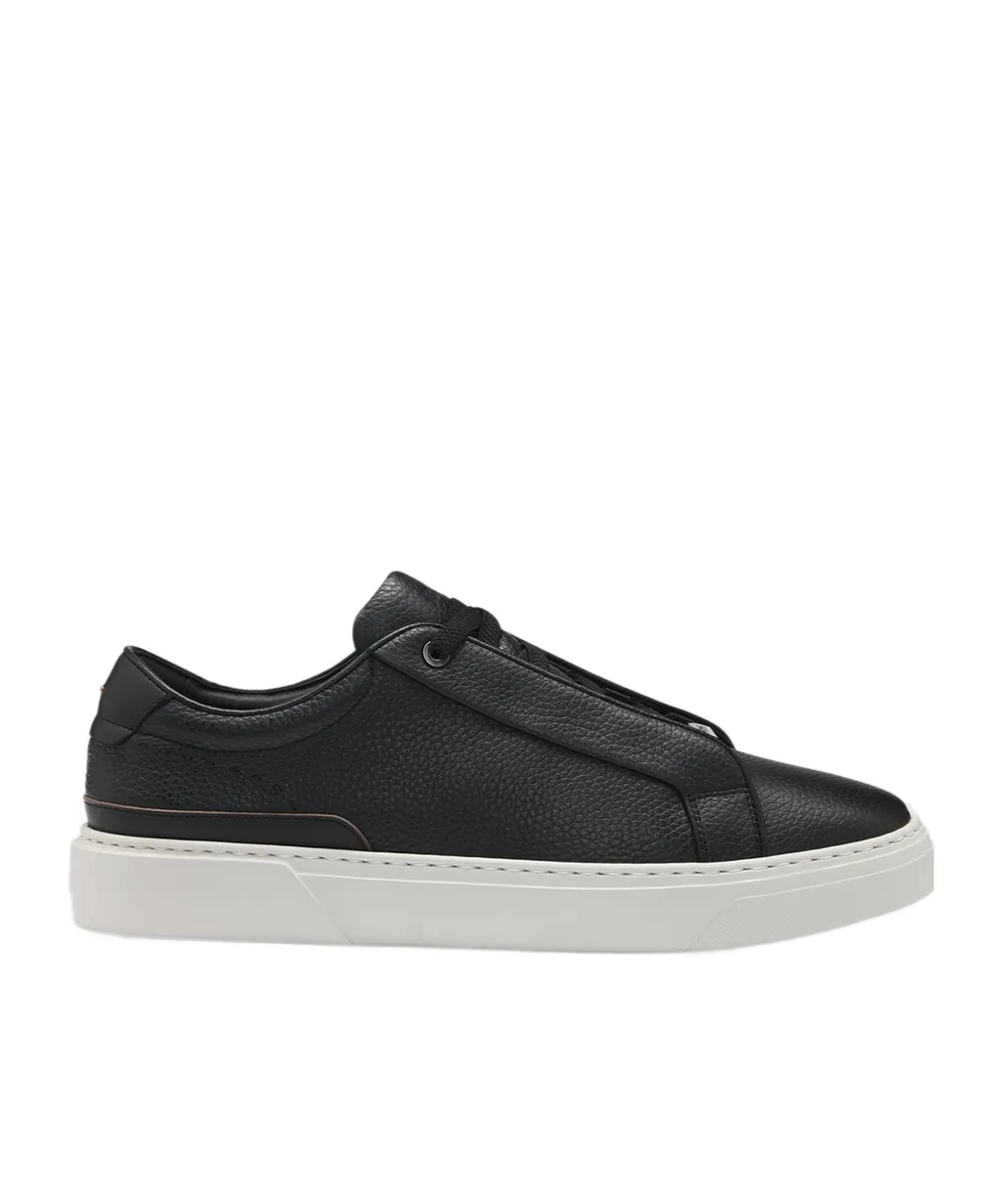 Low-Top Leather Sneakers