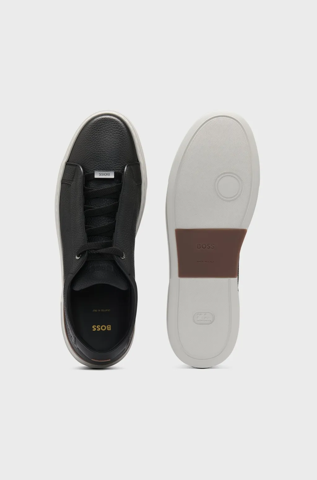 Low-Top Leather Sneakers