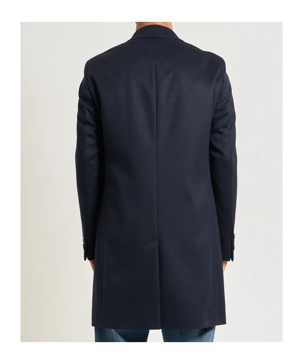 Button-Up Slim-Fit Coat