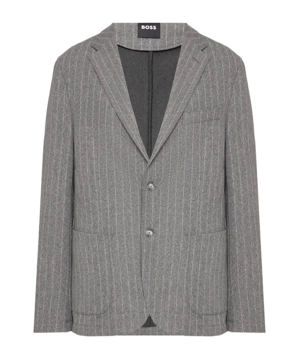 Slim Fit Striped Blazer