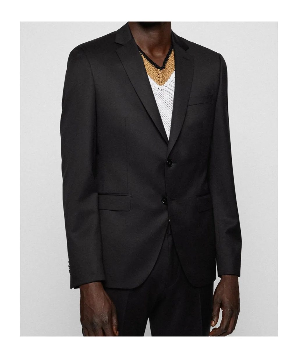 Two-Button Plain Jacket