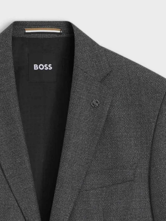 Long-Sleeved Suit Jacket