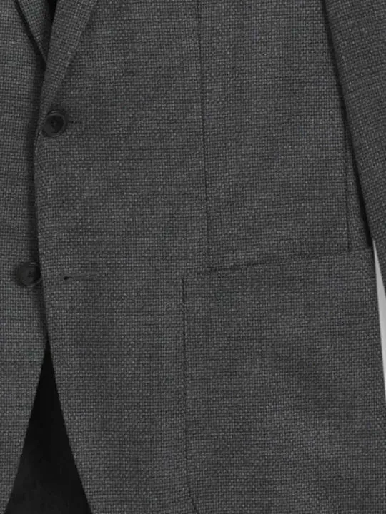 Long-Sleeved Suit Jacket