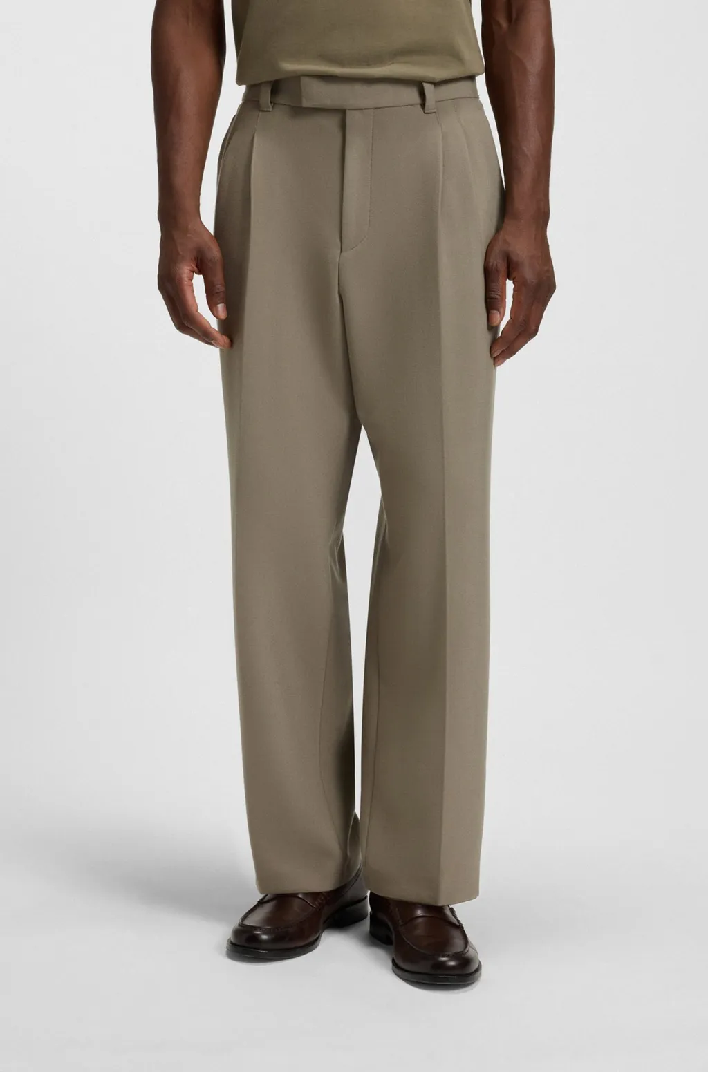 Pleated Trousers