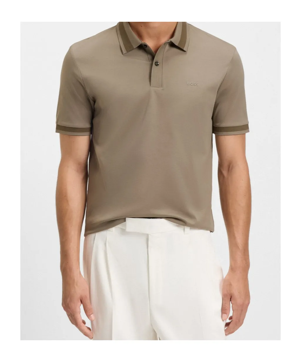 Logo-Detail Cotton Polo Shirt