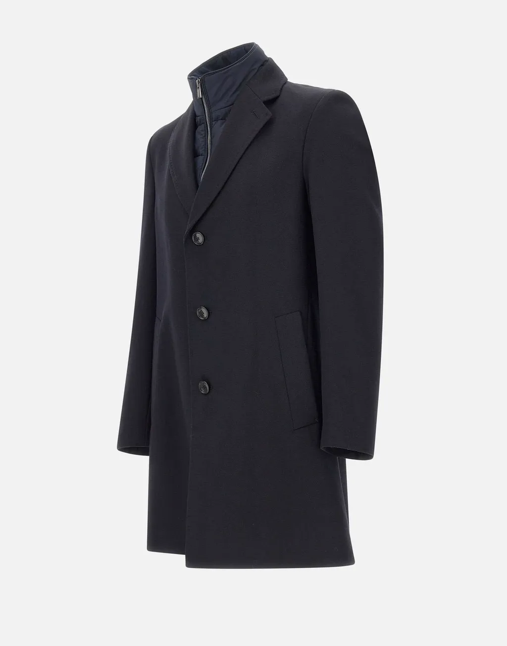 Slim-Fit Water-Repellent Coat