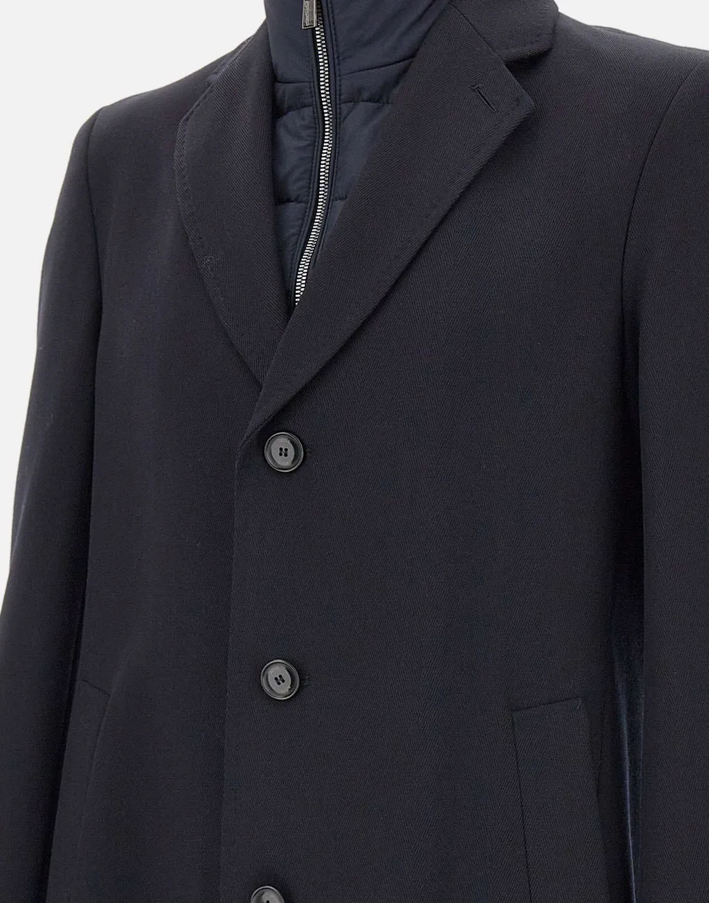 Slim-Fit Water-Repellent Coat