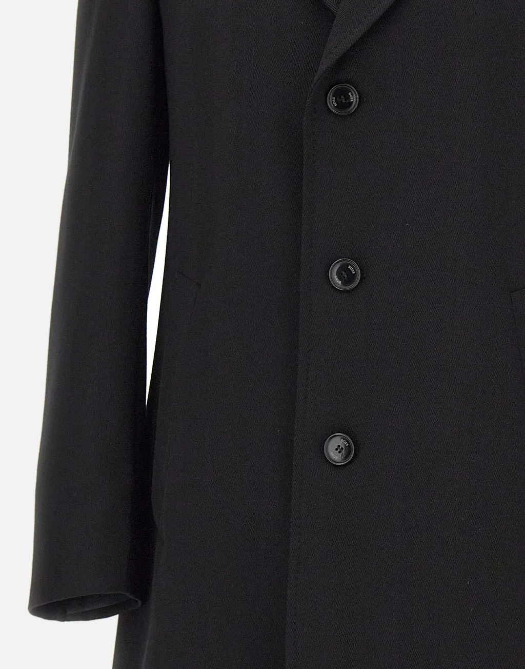Slim-Fit Water-Repellent Coat