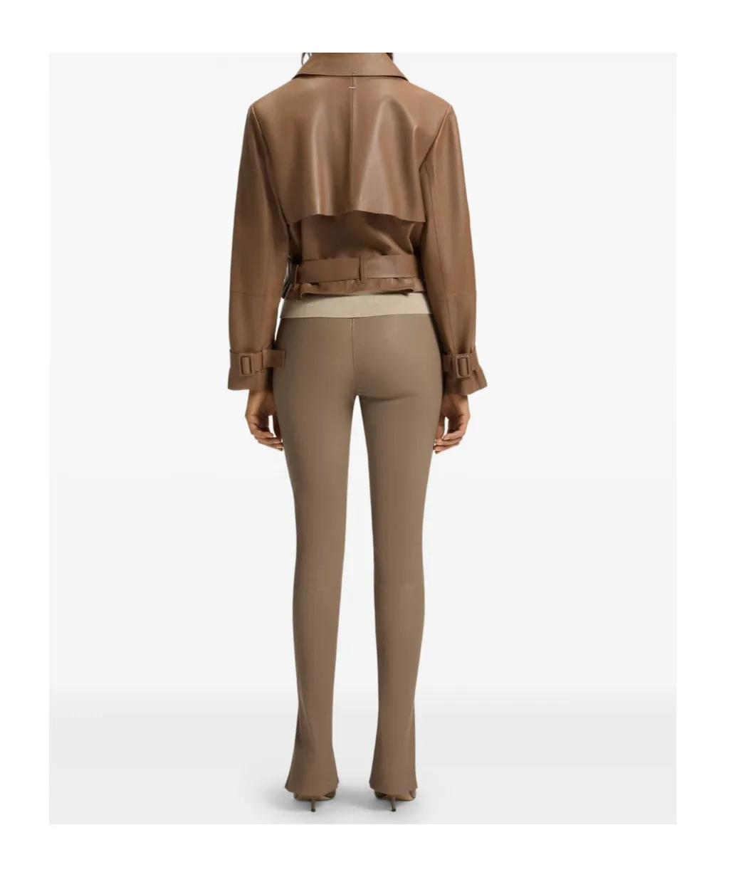 Belted Double-Breasted Jacket