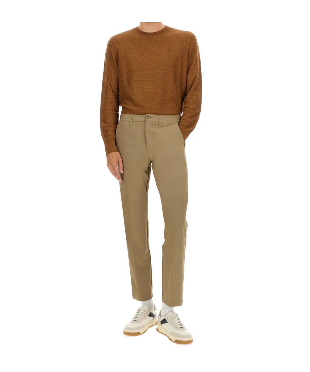 Straight-Leg Trousers