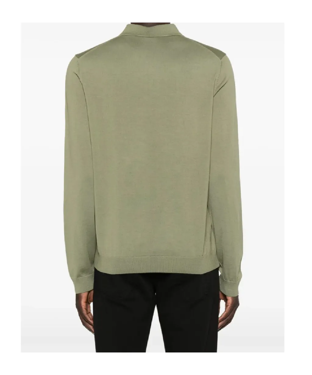Long-Sleeve Polo Shirt