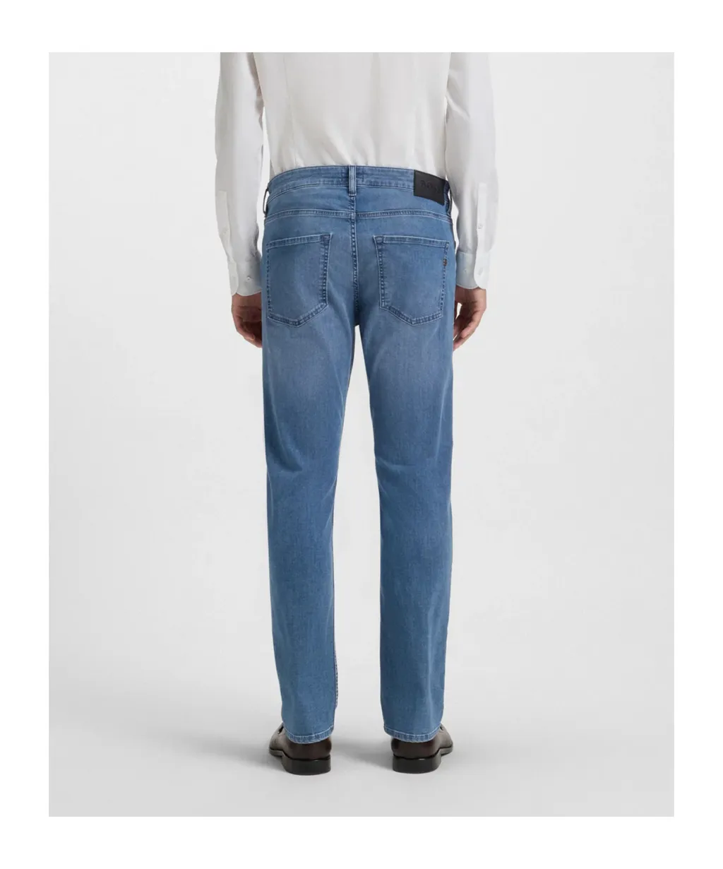 Logo Patch Slim-Fit Jeans