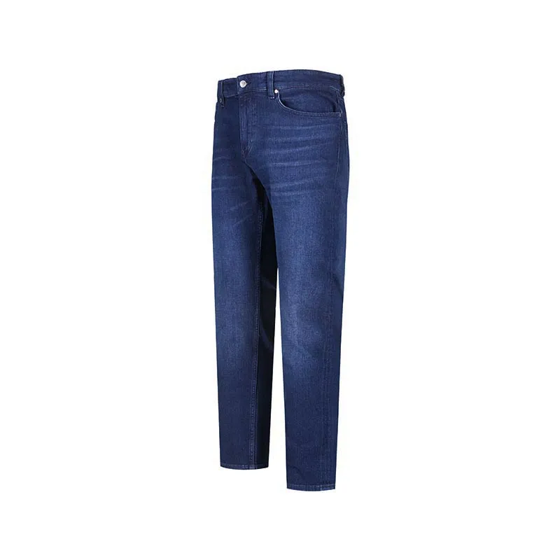 Logo Patch Tapered Jeans