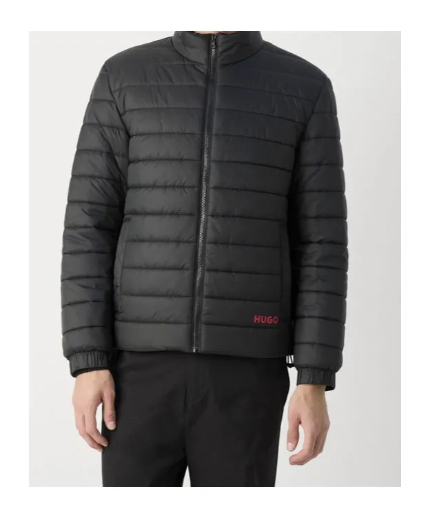 Embroidered-Logo Padded Jacket