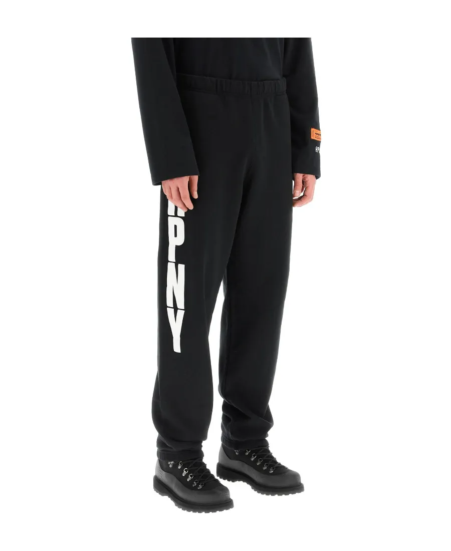 Logo-Printed Elasticated Waistband Pants