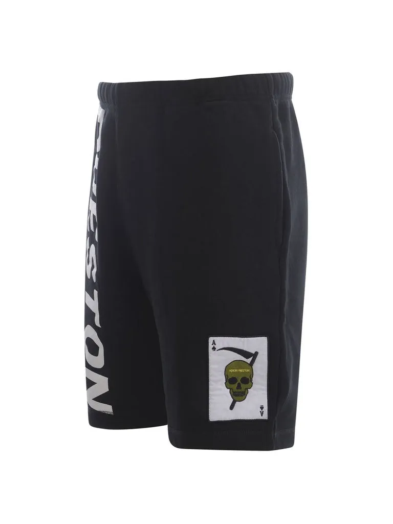Logo-Printed Knee-Length Track Shorts