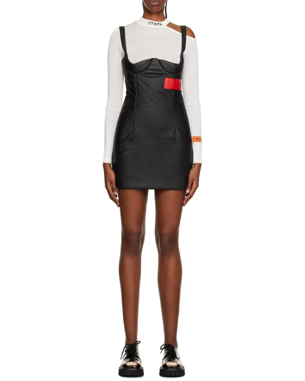 Logo Padded Dress