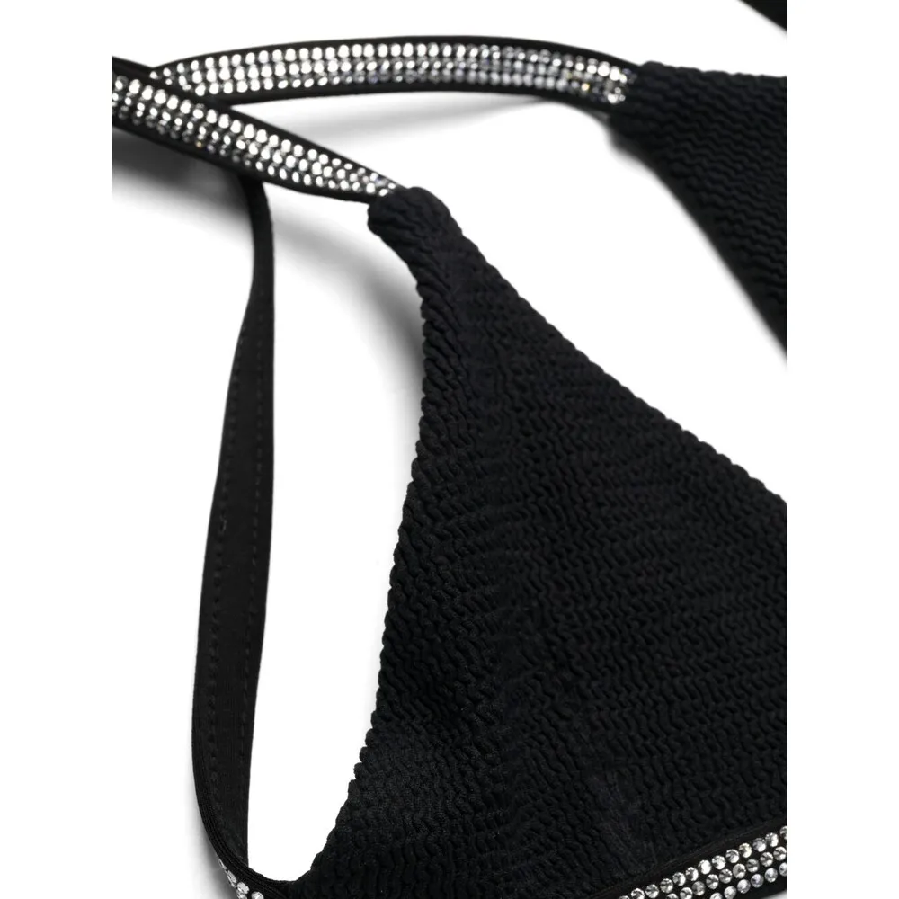 Embellished Tape Bikini Top