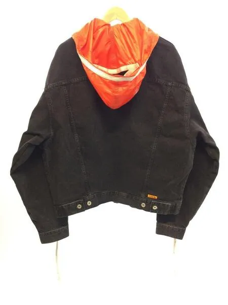 Hooded Denim Jacket