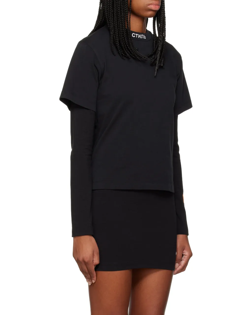 Logo Embroidered Crewneck T-Shirt