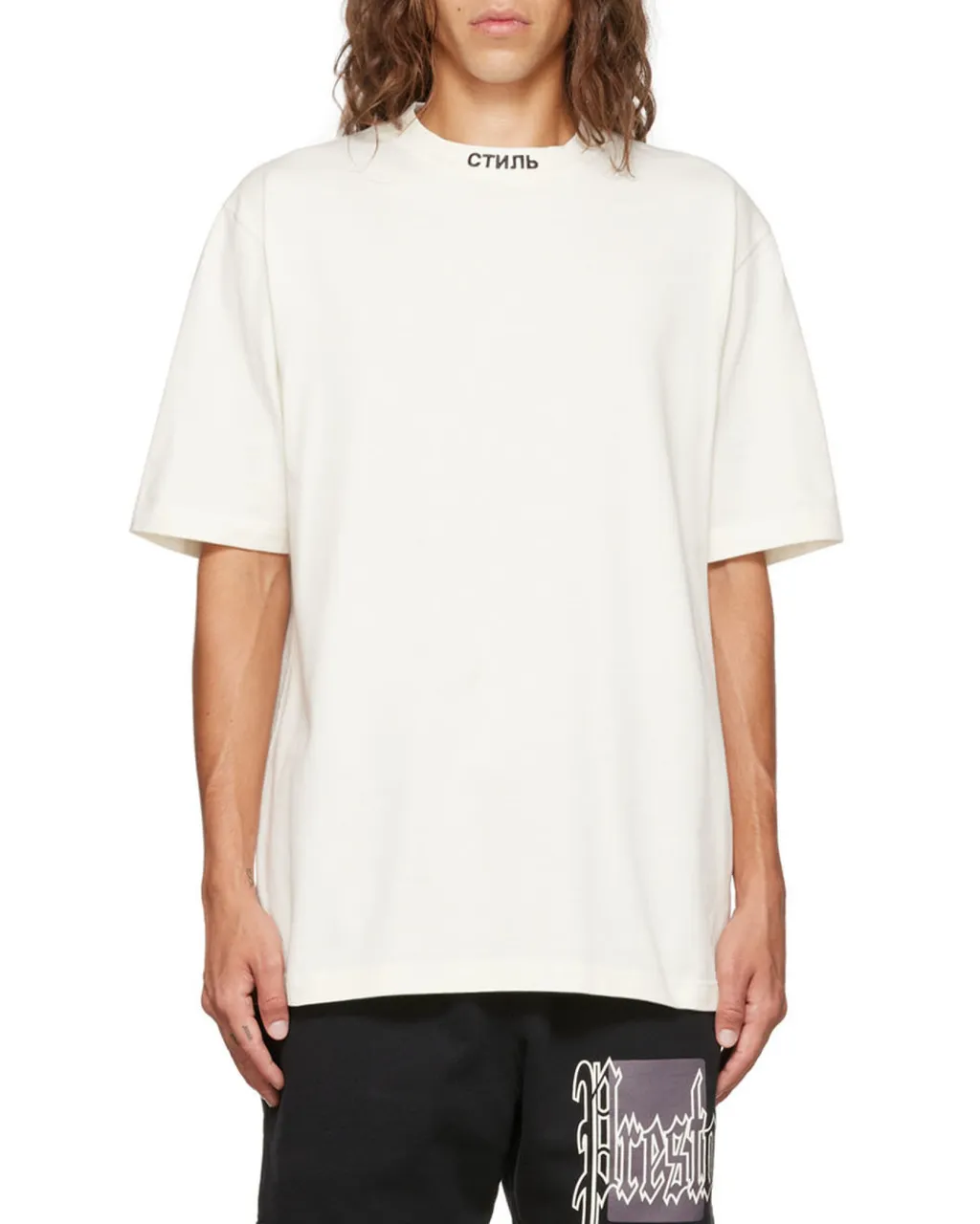 Logo Embroidered Crewneck T-Shirt
