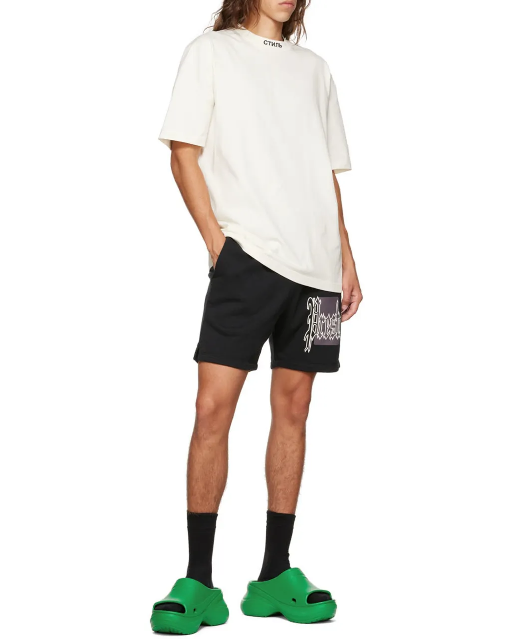 Logo Embroidered Crewneck T-Shirt