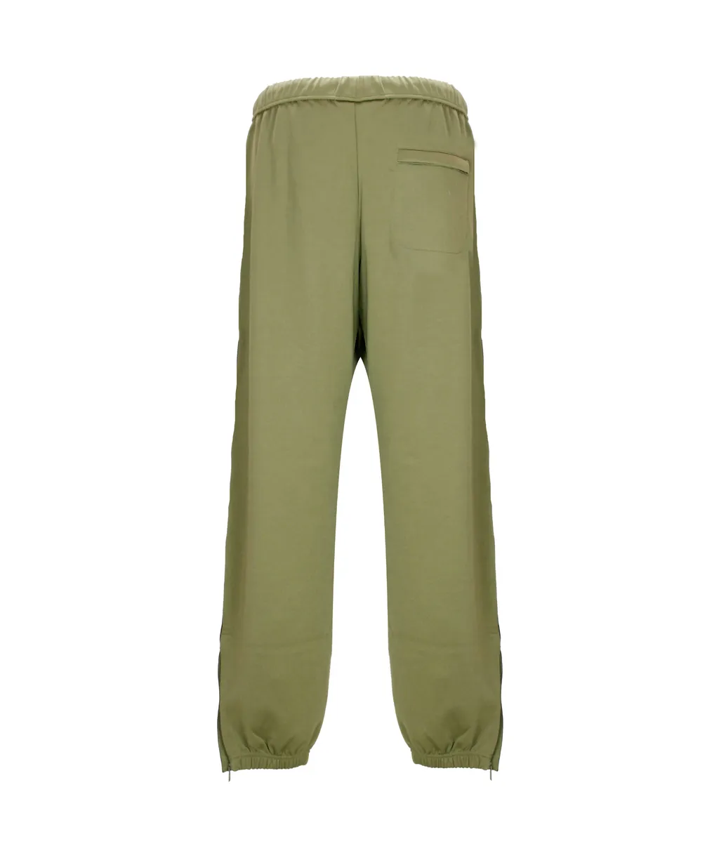 Elasticated-Waist Track Pants