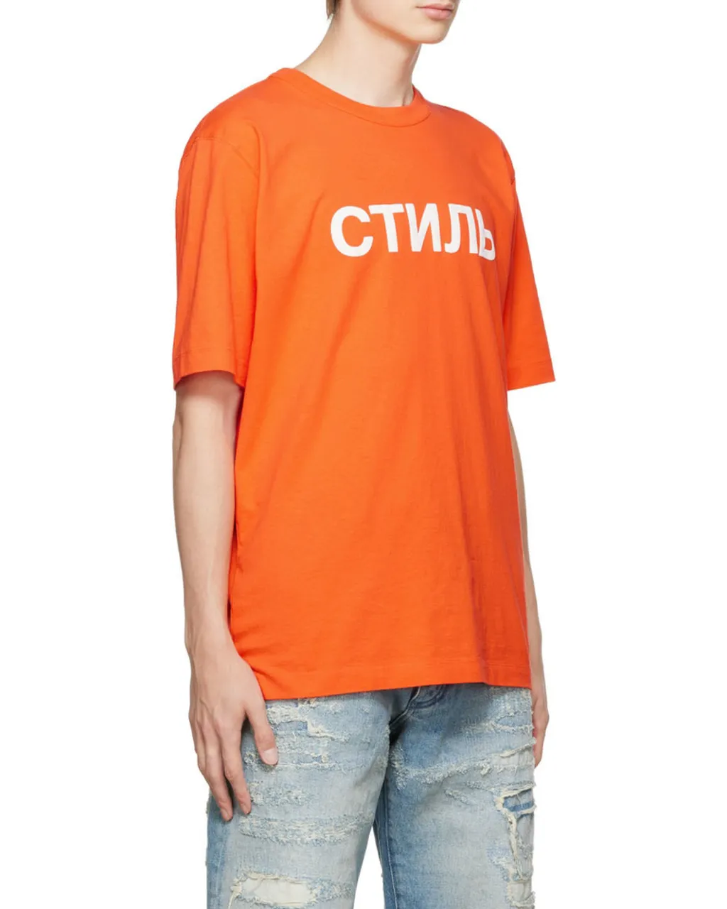 Logo Printed Crewneck T-Shirt