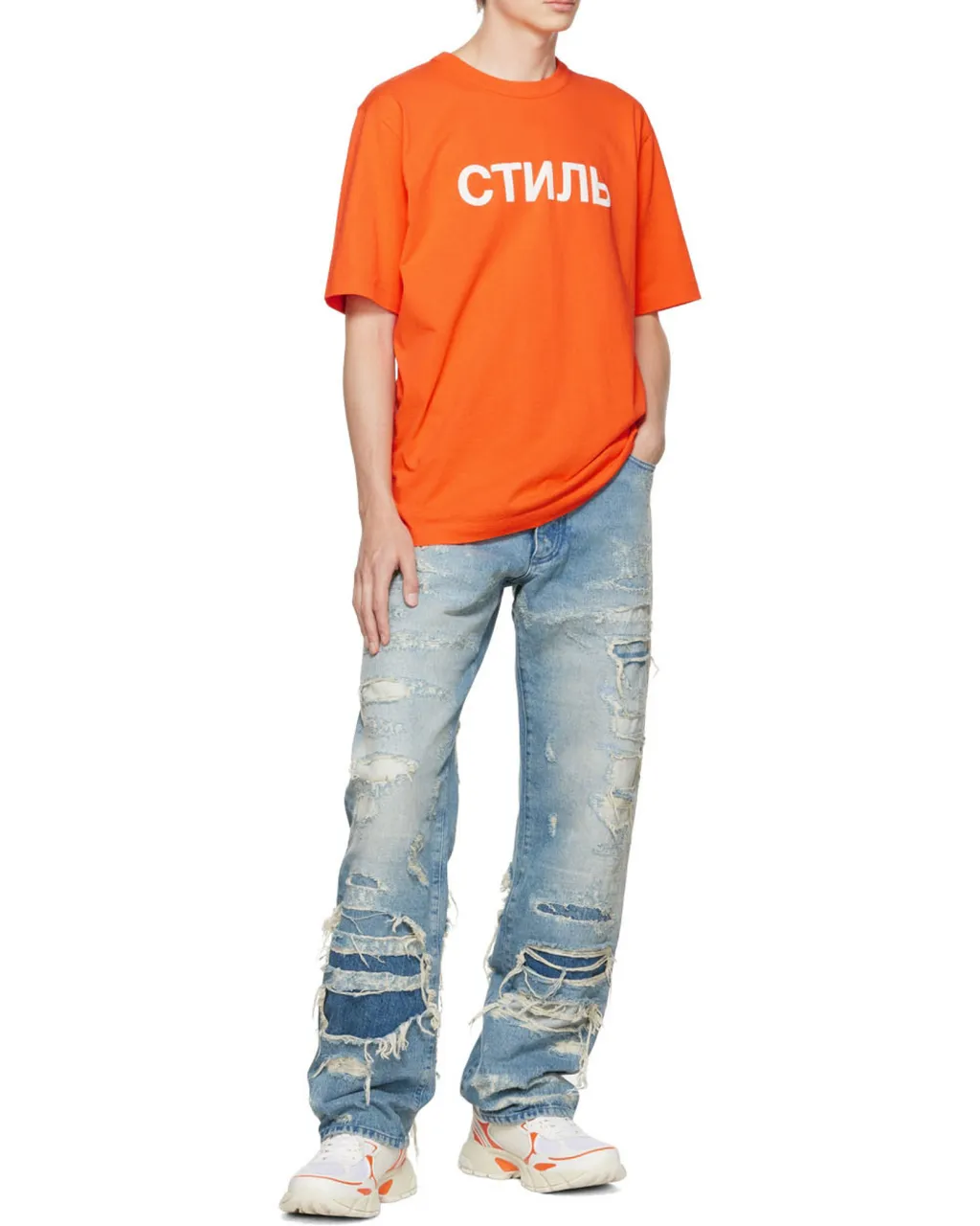 Logo Printed Crewneck T-Shirt