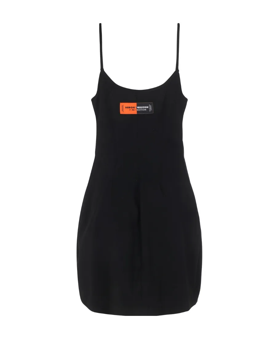 Zip-Front Sleeveless Mini Dress