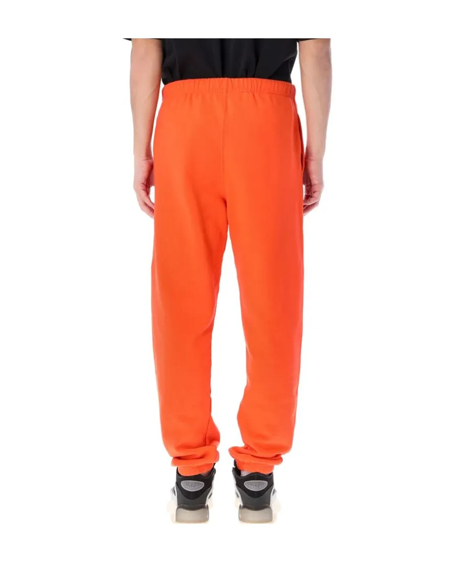 Logo Print Elasticated-Waist Track Pants