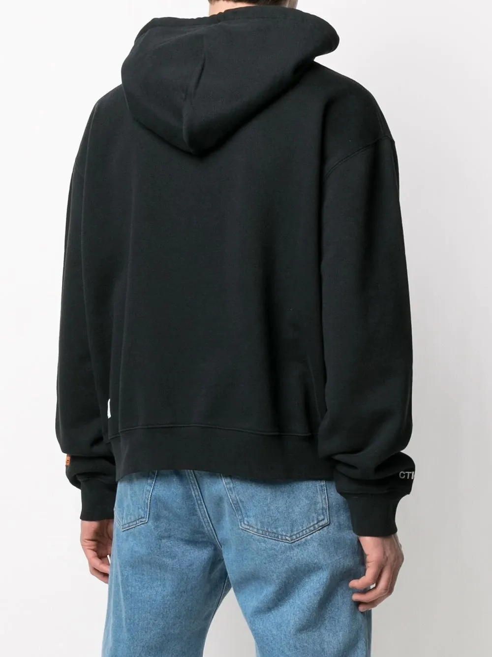 Logo Printed Hooded Sweater