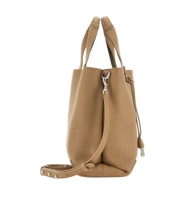 H Logo Charm Shopping Bag