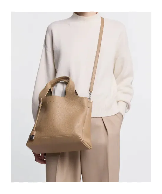 H Logo Charm Shopping Bag