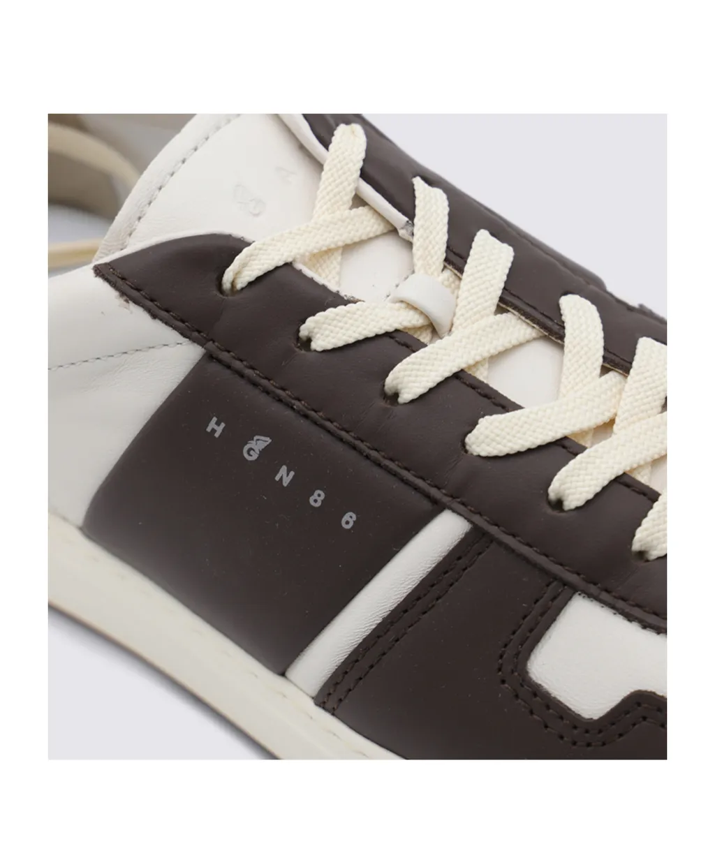 Panelled Low-Top Sneakers