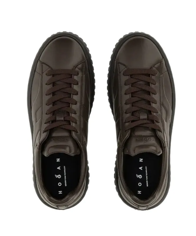 H-Stripes Lace-Up Sneakers