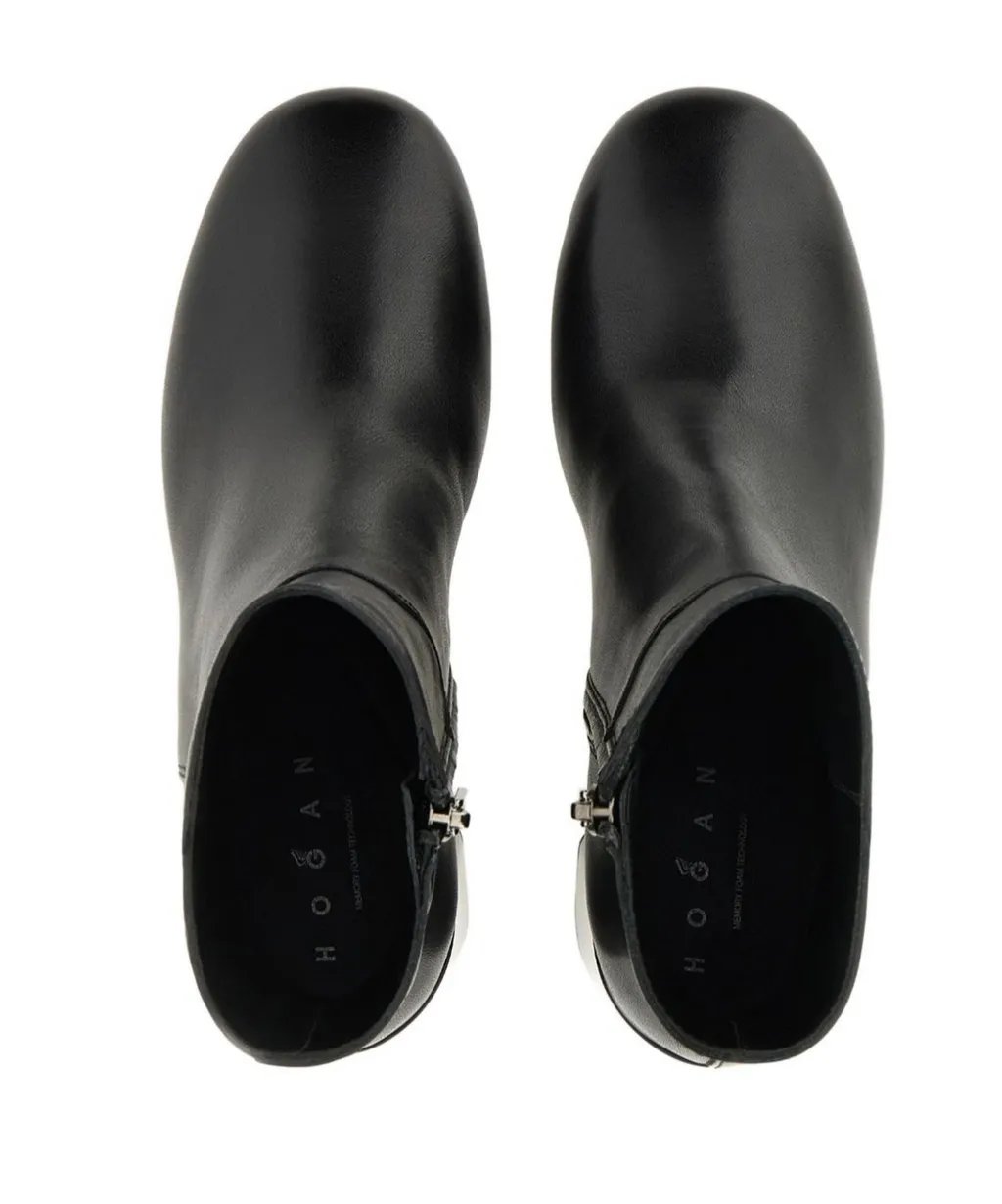 90Mm Leather Boots