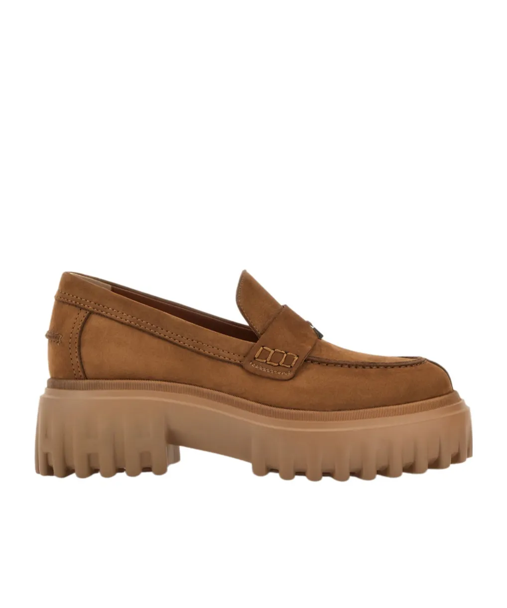 Suede Loafers