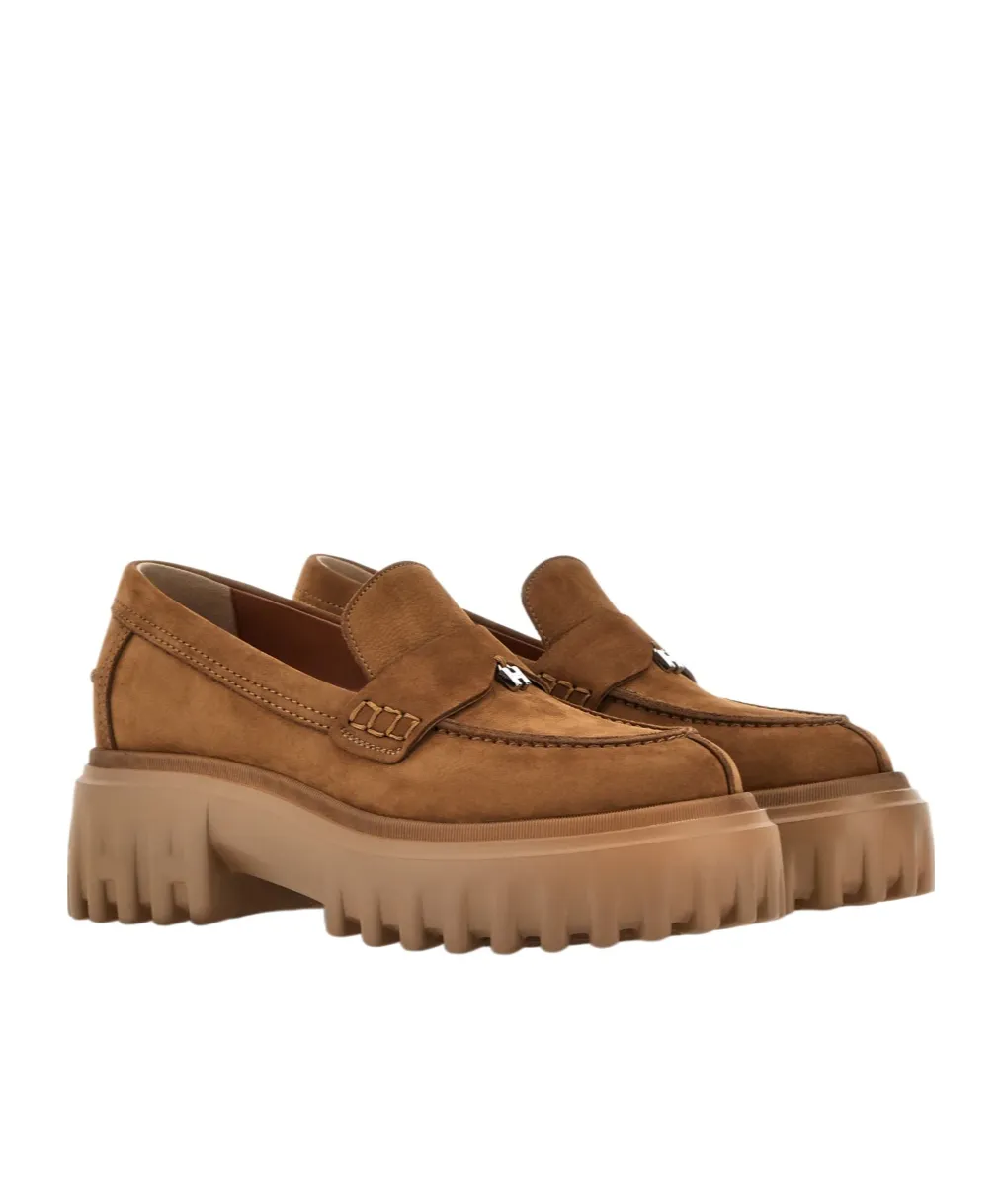 Suede Loafers