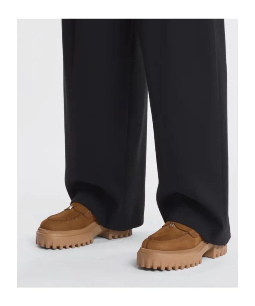 Suede Loafers