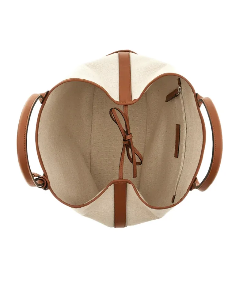 Logo Embossed Medium Tote Bag
