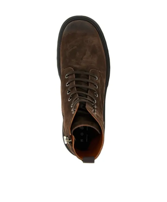 H700 Lace-Up Chunky-Sole Boots