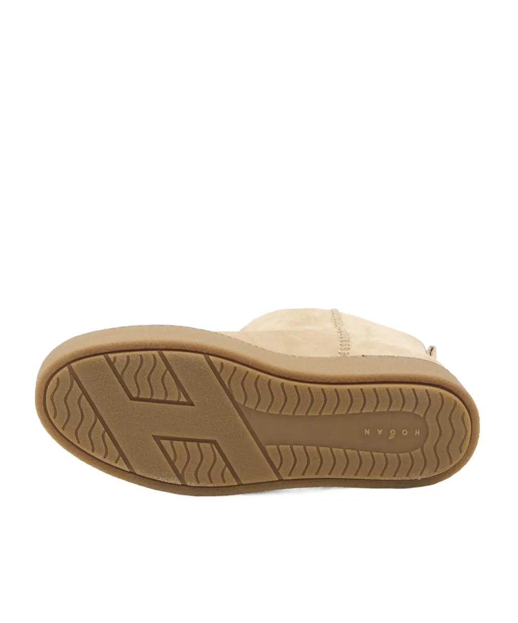 Suede Shearling Boots