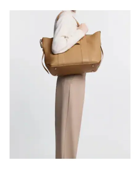 Script Medium Shopping Bag